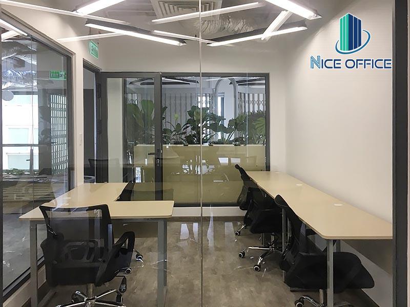 Văn phòng làm việc trọn gói dành cho 4 nhân viên tại Kairos Hàm Nghi quận 1