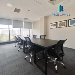 Phòng làm việc size 20m2 tại văn phòng trọn gói Republic Plaza