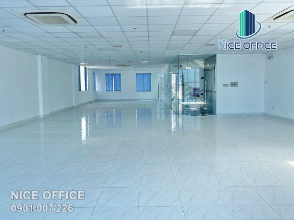 Diện tích trống cho thuê tại Saigon Building 2 đã hoàn thiện mọi trang thiết bị phục cho khách thuê
