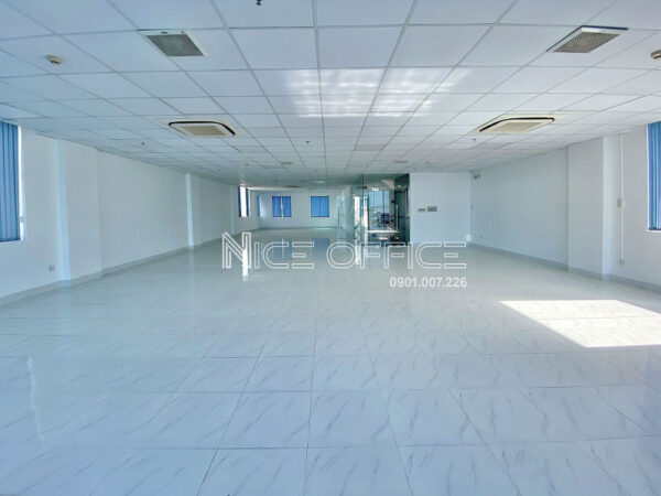 Diện tích trống cho thuê nguyên sàn tại tòa nhà Gems Office Tiền Giang