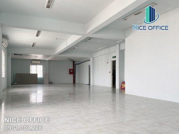 Diện tích trống cho thuê sàn gạch hoàn thiện tòa nhà Gic Nguyễn Văn Đậu