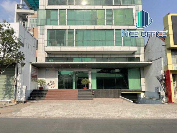 Mặt tiền tòa nhà Đoàn Hải Plaza đường Trường Chinh quận Tân Bình