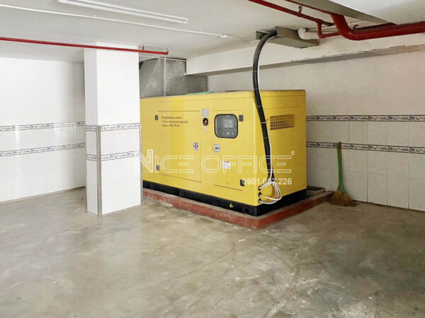 Máy phát điện dự phòng tại tòa nhà Gem Office Tiền Giang