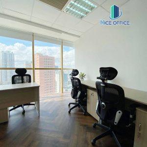 Phòng làm việc 3 chỗ tại văn phòng trọn gói 5S TNR Tower