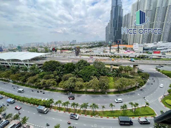View từ tầng 10 tòa nhà Cát Lâm Building