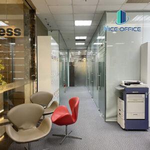 Không gian sử dụng chung tại văn phòng trọn gói G Office - The Address, quận 1