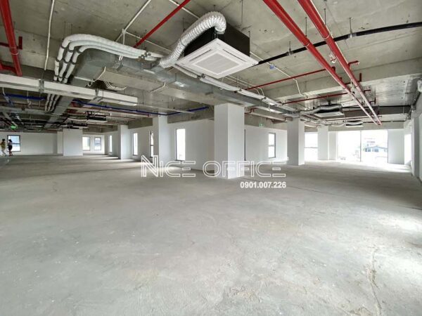 Mặt bằng trống nguyên sàn tại tòa nhà Long Tower
