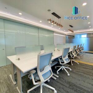 Văn phòng 12 chỗ tại văn phòng trọn gói Ceo Suite - Vietcombank Tower