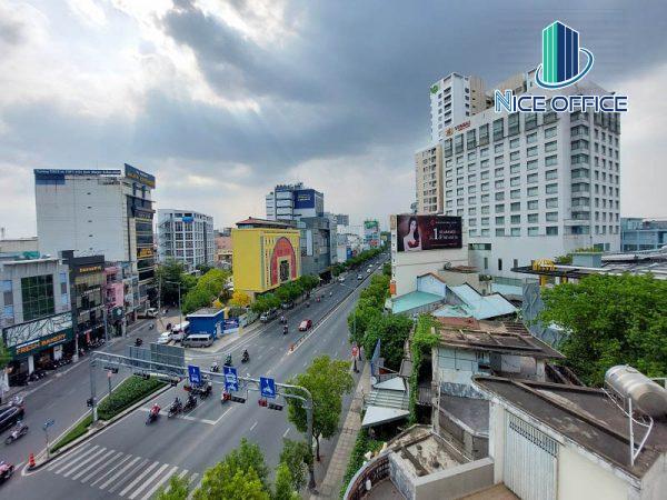 View đường Nguyễn Văn Trỗi từ tầng 5 tòa nhà Tường Việt Building 2