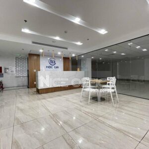 Lễ tân tại tòa nhà Moza Building Phổ Quang