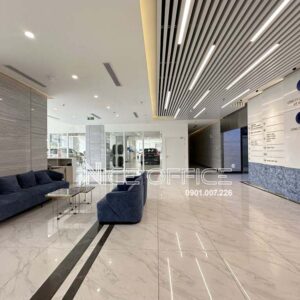 Khu vực đón và chờ khách tại tòa nhà CII Tower