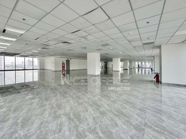 Mặt bằng trống điển hình tại tòa nhà CII Tower