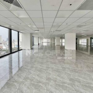 Mặt bằng trống nguyên sàn tại tòa nhà CII Tower