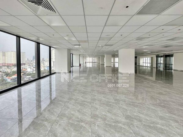 Mặt bằng trống nguyên sàn tại tòa nhà CII Tower