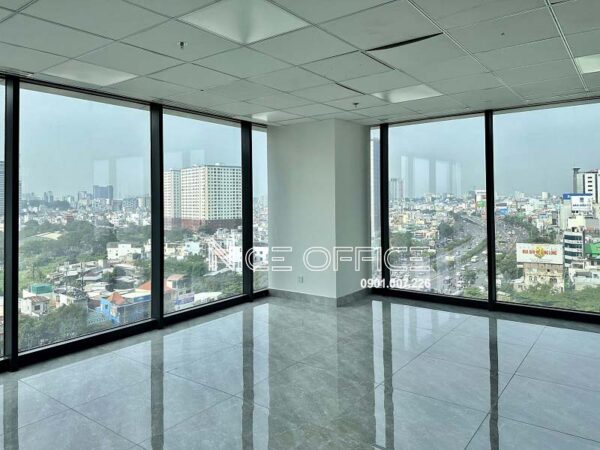 Tại mỗi tầng tòa nhà CII Tower đều có view thông thoáng