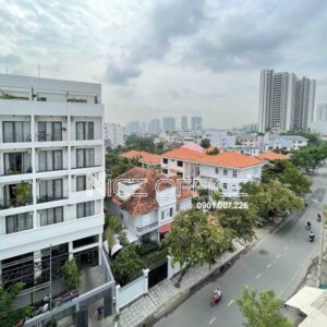 View đường Quốc Hương nhìn từ tầng 4 tòa nhà TSA