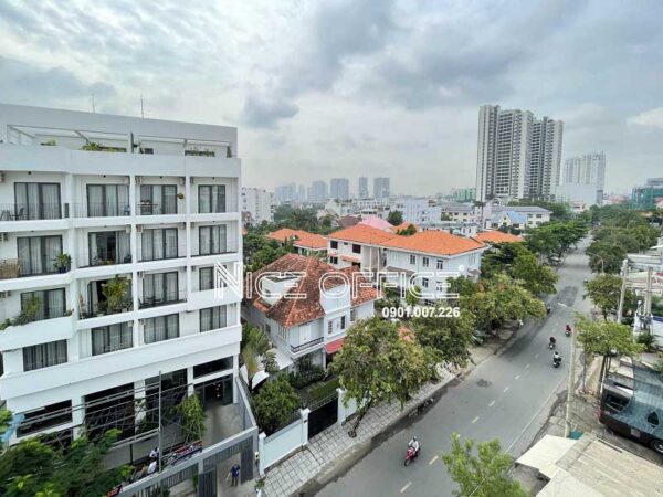 View đường Quốc Hương nhìn từ tầng 4 tòa nhà TSA