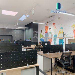Khu vực chỗ ngồi linh hoạt tại C-Space Coworking Office