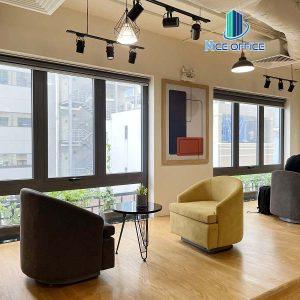 Khu vực chung tại văn phòng trọn gói Bebee Space