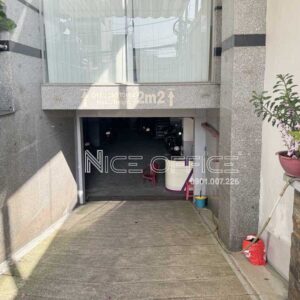 Lối xuống hầm xe tại tòa nhà Thành Phát Building
