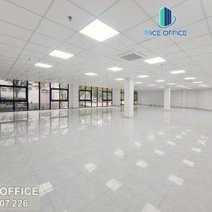 Mặt bằng trống hoàn thiện tại tòa nhà Kotiti Building