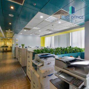 Khu vực in ấn tại Sen Office - Vincom Center