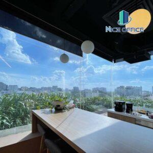 Khu vực pantry tại văn phòng trọn gói Pronexus Việt Nam