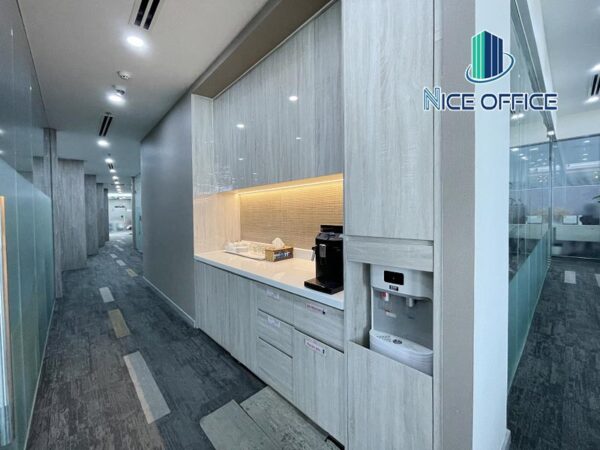 Khu vực pantry tại G Office Cao Thắng, Quận 3