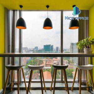 Khu vực thư giãn tại văn phòng trọn gói Sen Office - Vincom Center