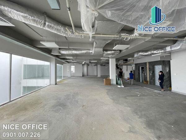 Mặt bằng trống cho thuê tại tòa nhà Mộc Gia Bàu Cát
