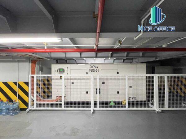 Máy phát điện công suất lớn tại tòa nhà The Central Thảo Điền, TP Thủ Đức