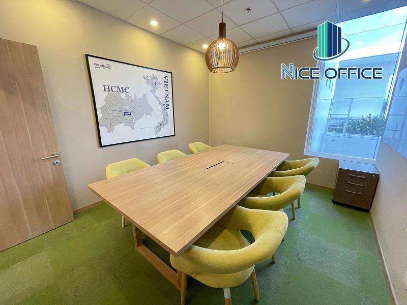 Phòng họp tại Pronexus Việt Nam được sử theo giờ mỗi tháng