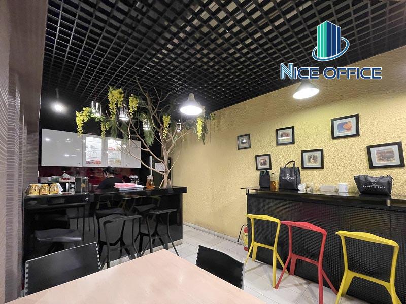 Khu vực pantry tại CityHub Saigon Trade Center