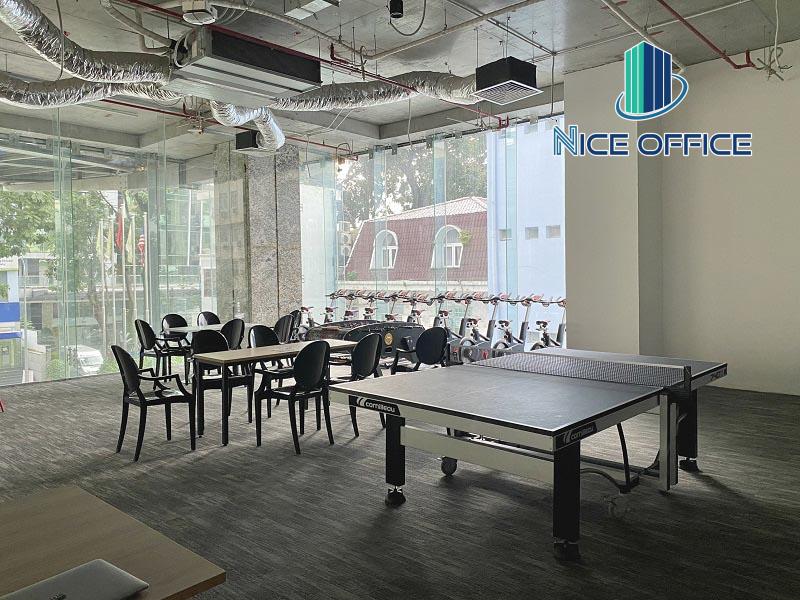 Khu vực thư giãn tại văn phòng trọn gói Upgen Five Star