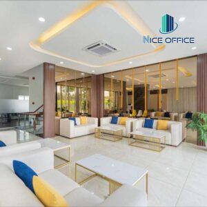 Khu vực tiện ích tiếp khách chung tại Inspire Hub