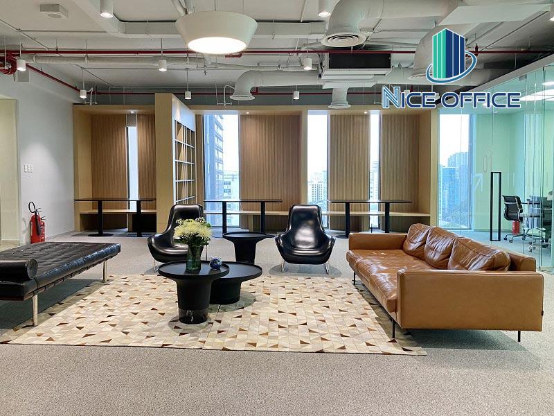 Khu vực tiếp khách chung tại UpGen Five Star