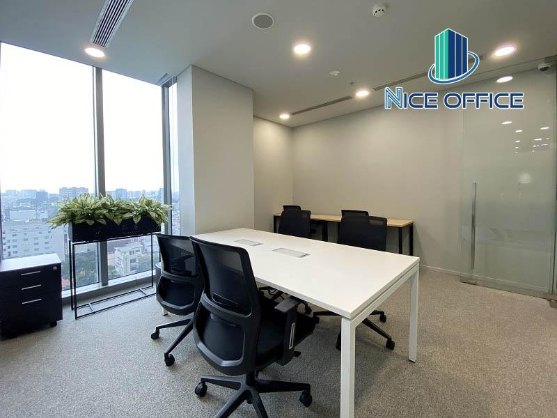 Phòng làm việc riêng 6 chỗ tại Upgen Five Star Tower