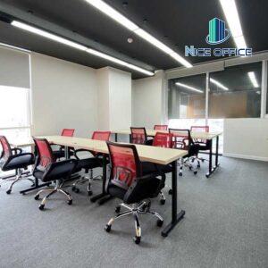 Văn phòng trọn gói Mindx được trang đầy đủ nội thất