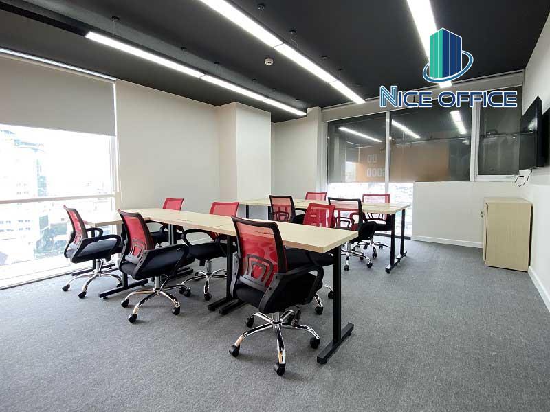 Văn phòng trọn gói Mindx được trang đầy đủ nội thất