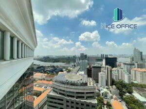View nhìn từ tầng 29 - CityHub Office - Saigon Trade Center