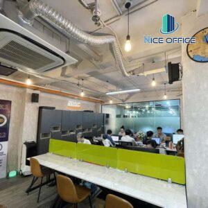 Khu vực chỗ ngồi cố định tại Yes Office