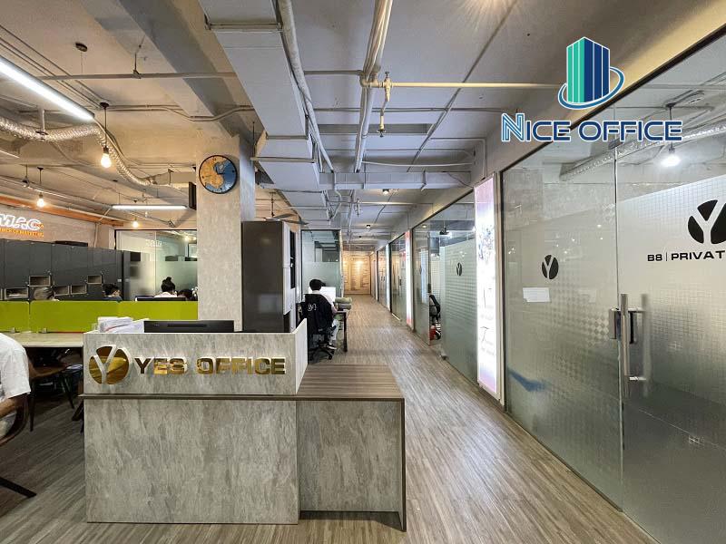 Lễ tân tại văn phòng trọn gói Yes Office