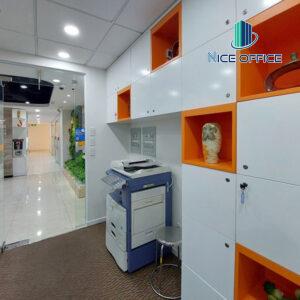 Khu vực in ấn tại G Office Hà Đô