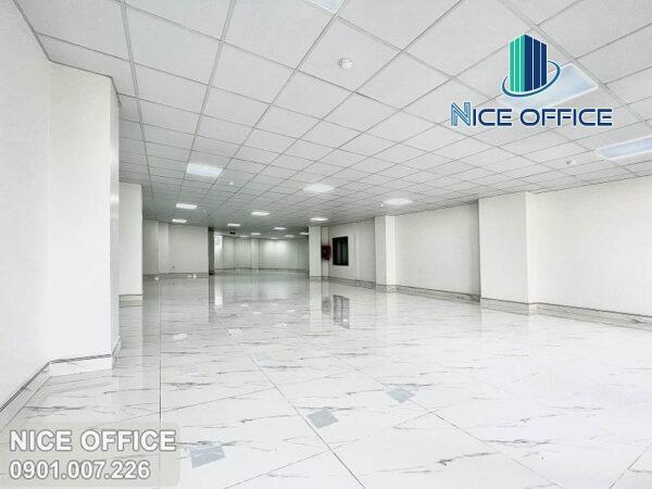 Mặt bằng trống thực tế tại tòa nhà TTD Building