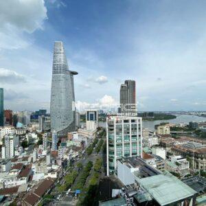 View nhìn từ tầng 20 tòa nhà Vietinbank Tower