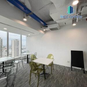 Khu vực ăn uống tại UpGen Viettel quận 10