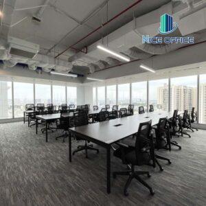 Khu vực Co-Working Space tại UpGen Viettel Tower