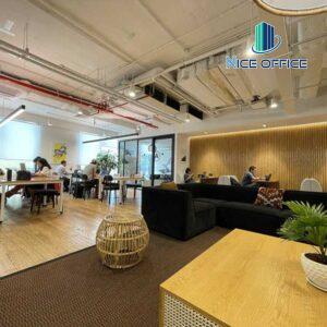 Khu vực Co-Working Space tại WeWork Lim Tower 3