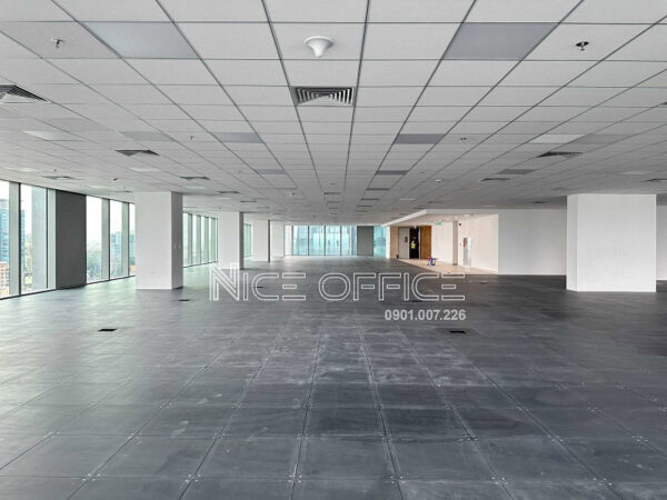 Diện tích trống đã hoàn thiện tại tòa nhà The Nexus Tower