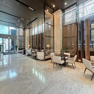 Khu vực sảnh chờ tại tòa nhà The Nexus Tower